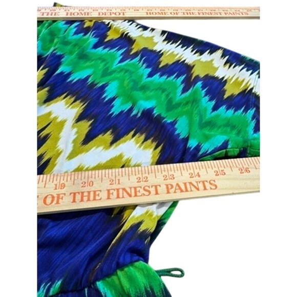 NWT!"CALVIN KLEIN" Aztec Sundress SZ 20W Soft Boho Hippie Missing Belt See Image - Picture 8 of 15